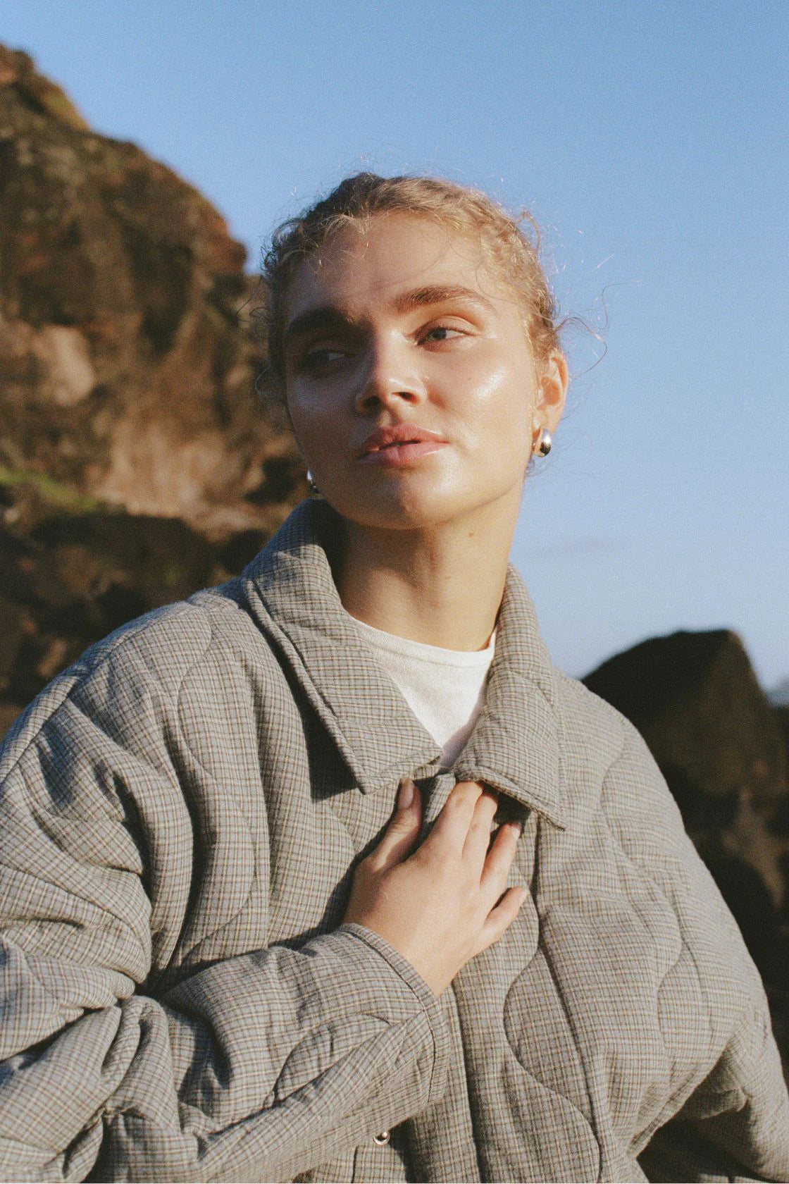 MATTEO JACKET | BLUE CHECK