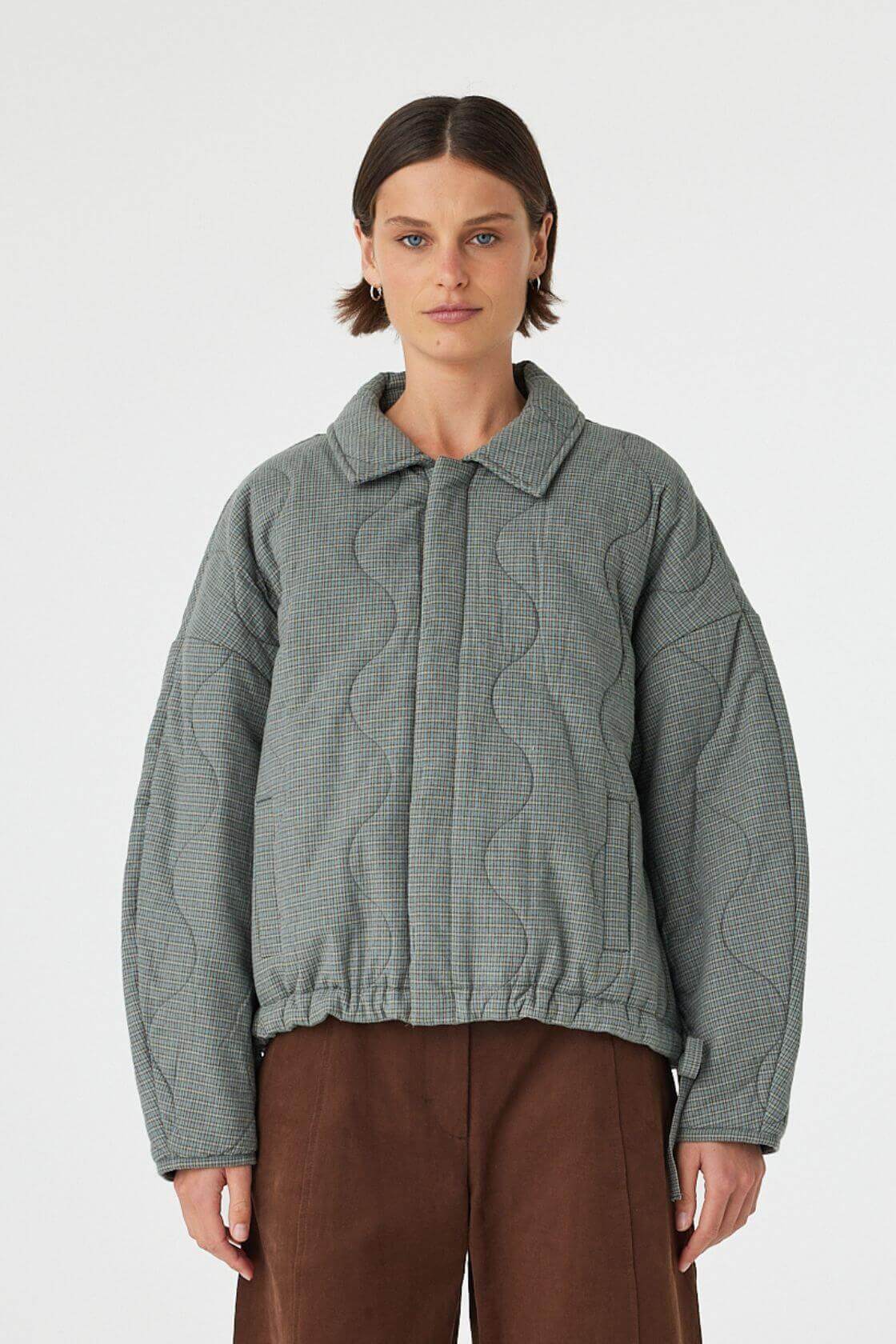 MATTEO JACKET | BLUE CHECK
