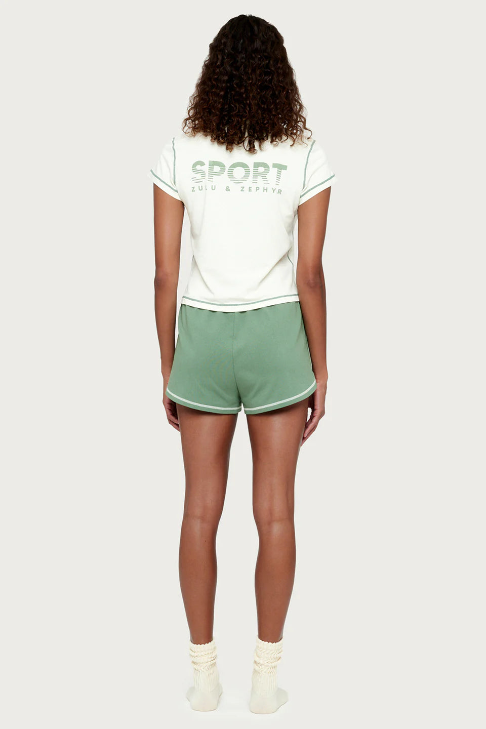 SPORT SLIM T-SHIRT - SAGE