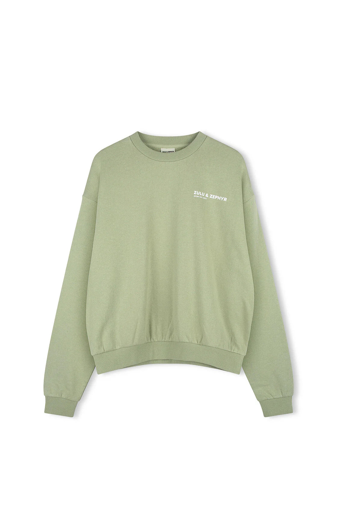 FLEECE SPORT SWEAT SHIRT | EUCALYPTUS