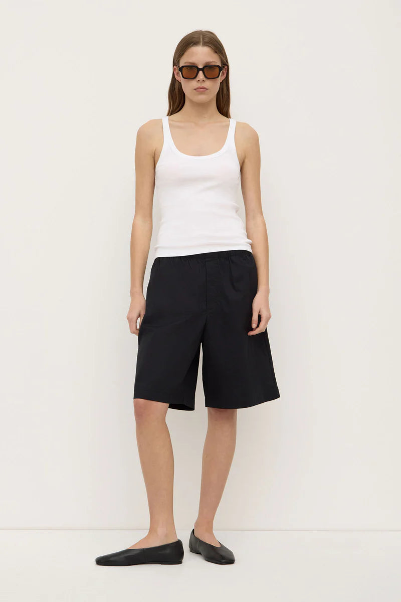 CHARLIE RIB TANK | WHITE