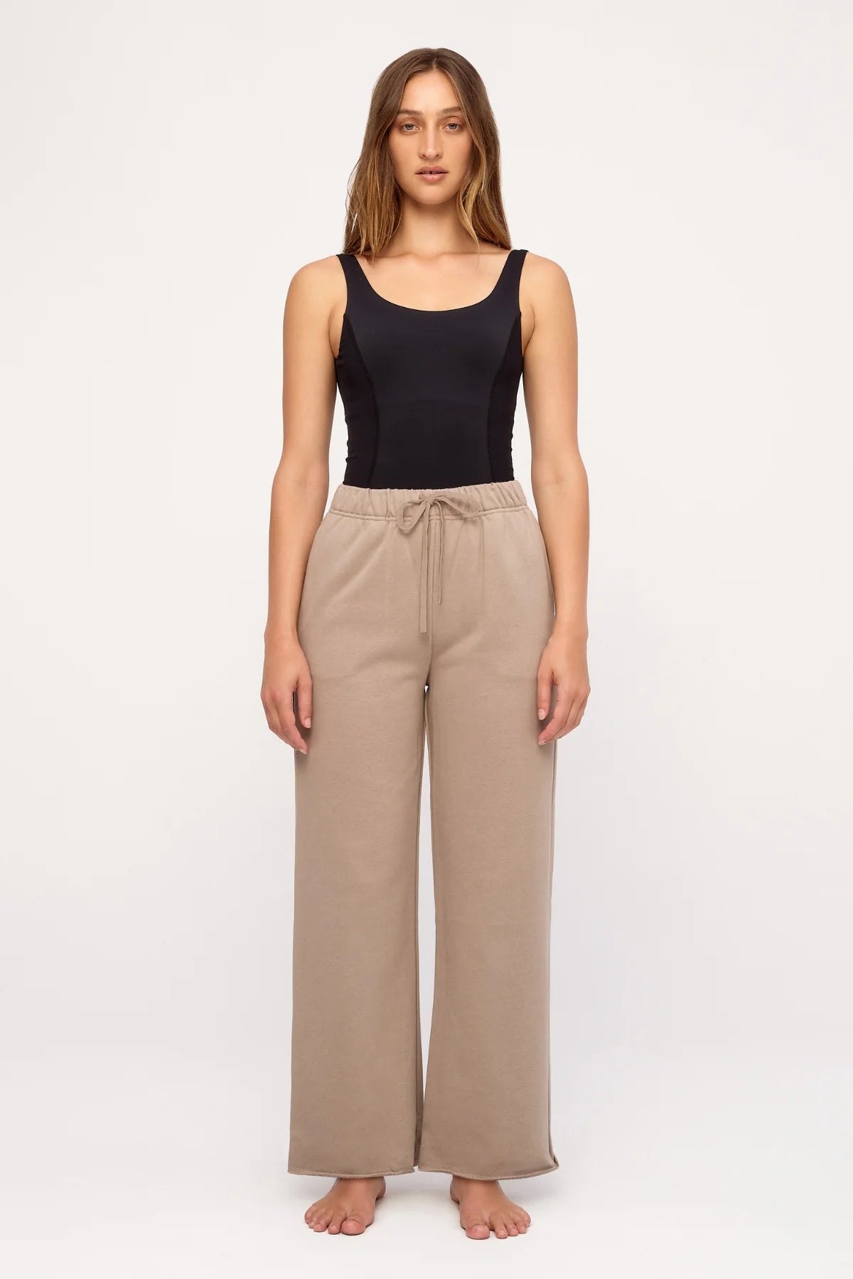 TERRY SPORT SWEAT PANT | STONE