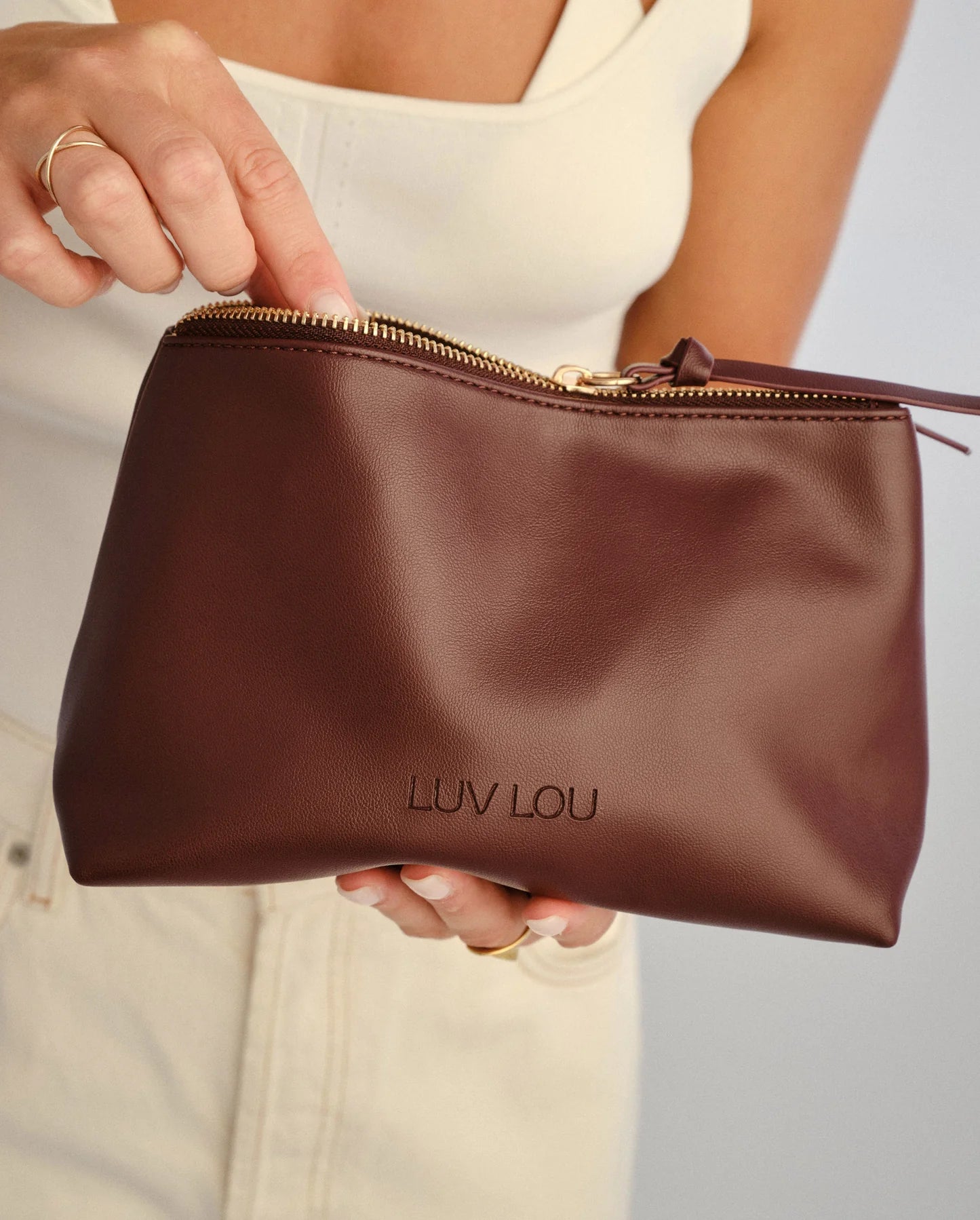 THE EVIE BEAUTY BAG | MEDIUM