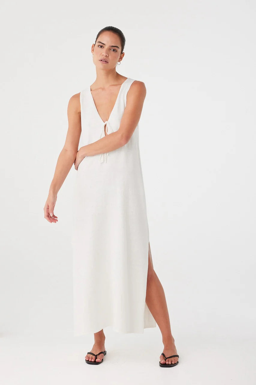 POPPY MAXI DRESS | CREAM