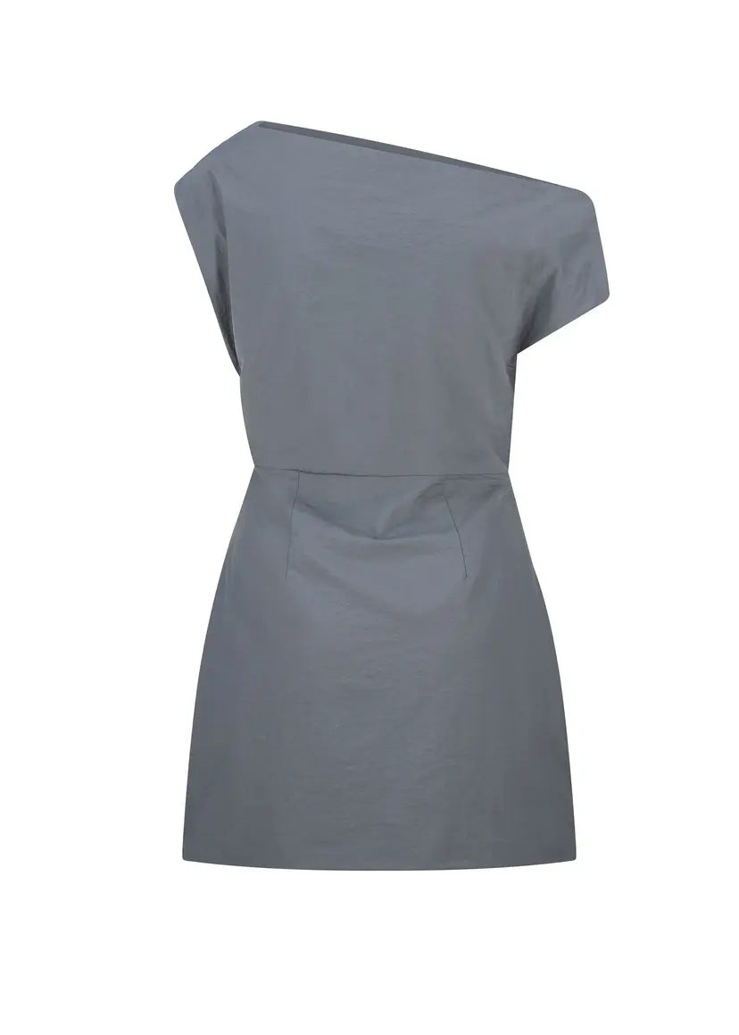 PALLAS MINI DRESS | SLATE