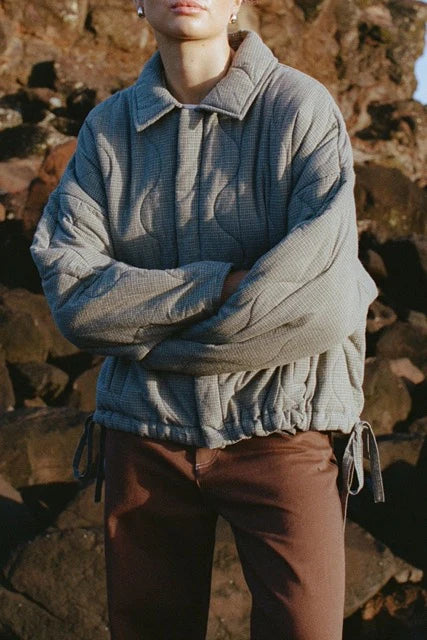 MATTEO JACKET | BLUE CHECK