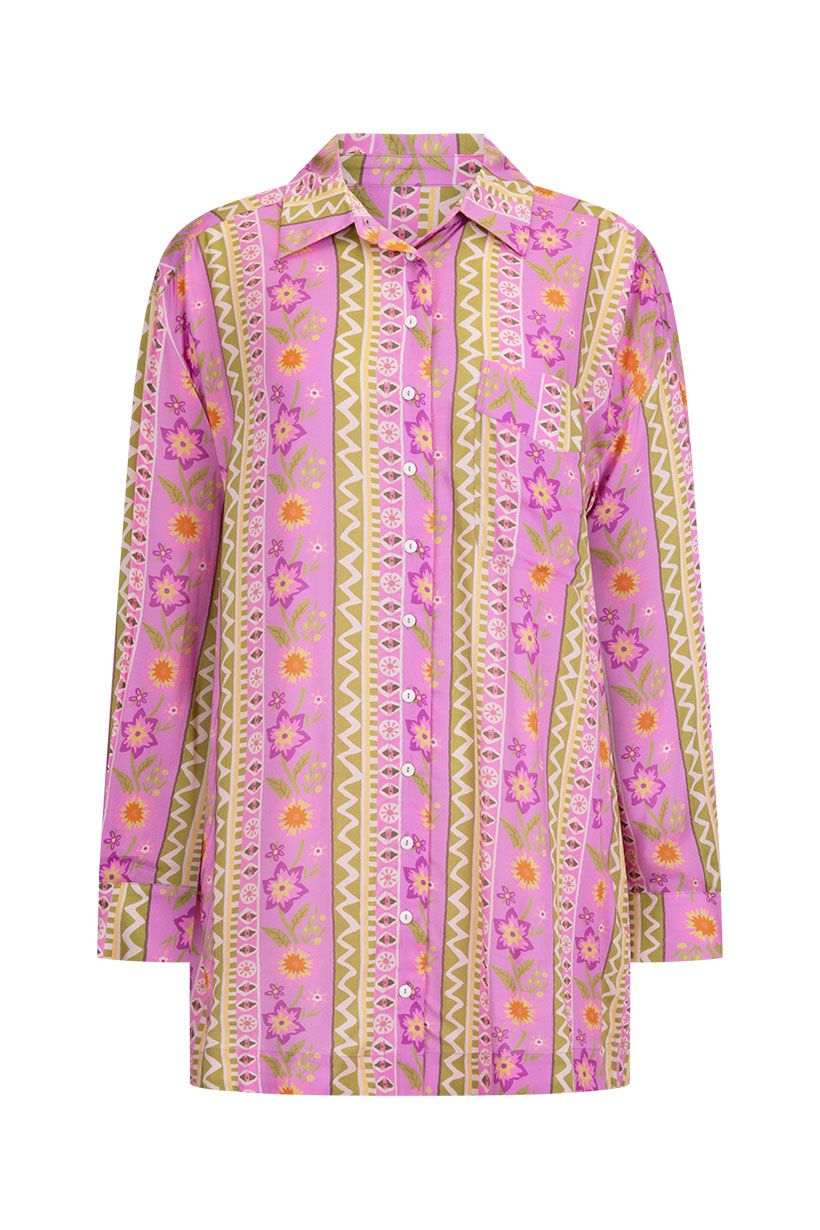 GOLDIE SHIRT | DESERT ROSE