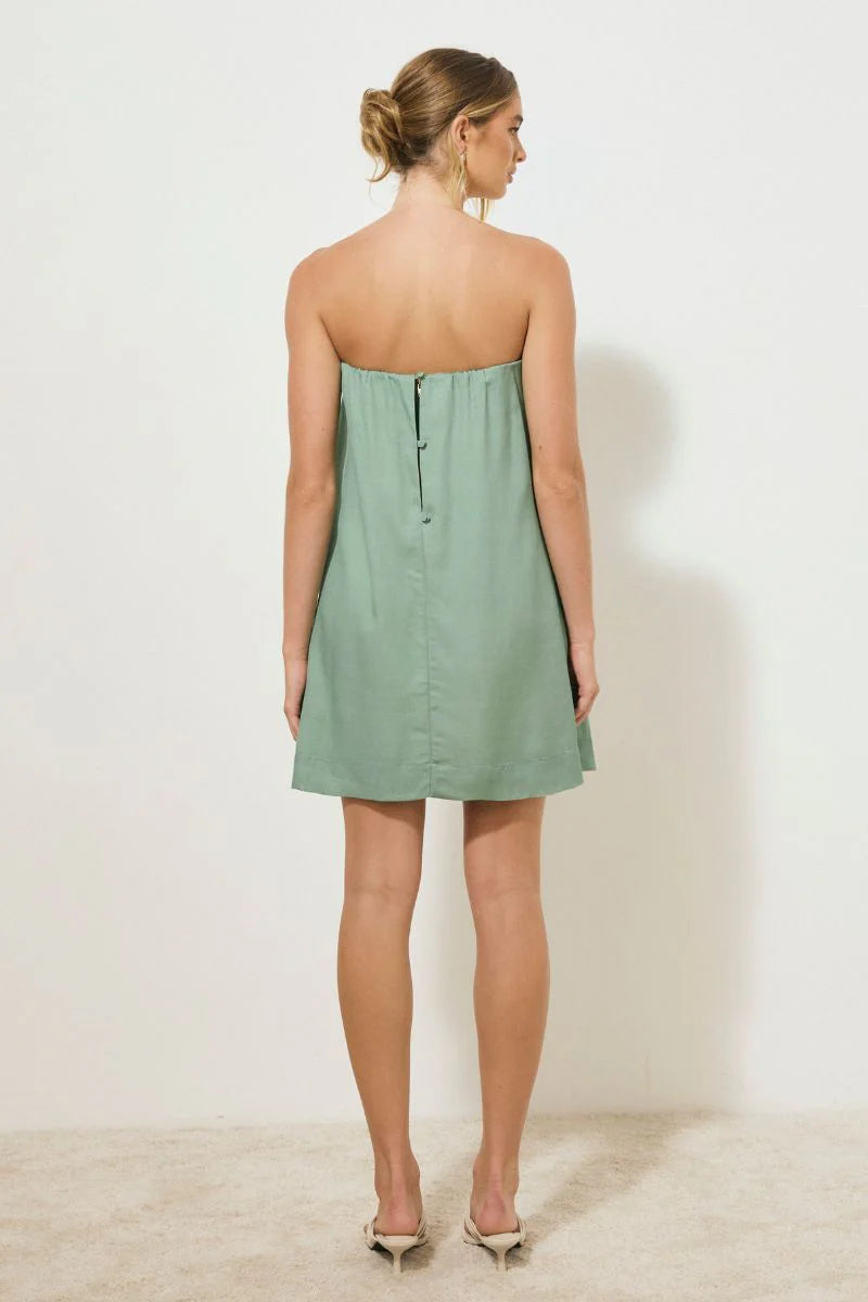 VESTIGE MINI DRESS JADE FLORAL