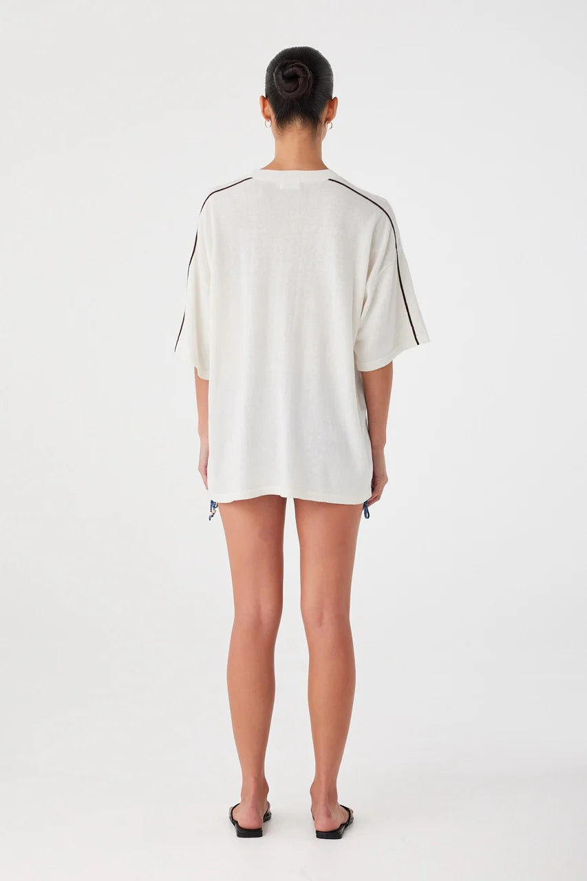 PIPPA OVERSIZED TEE | CREAM