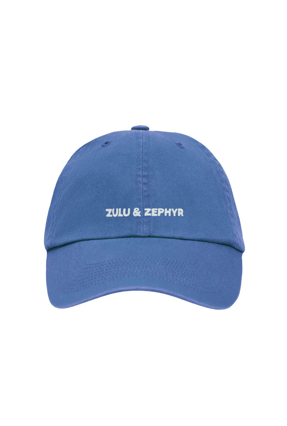 ZULU & ZEPHYR CANVAS CAP - DENIM BLUE