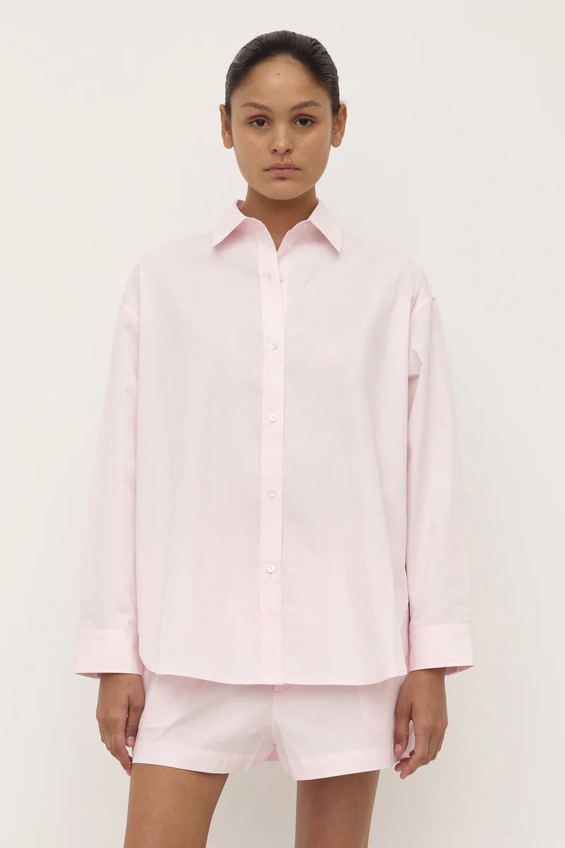 MARIGOLD POPLIN LONG SLEEVE SHIRT | BLOSSOM