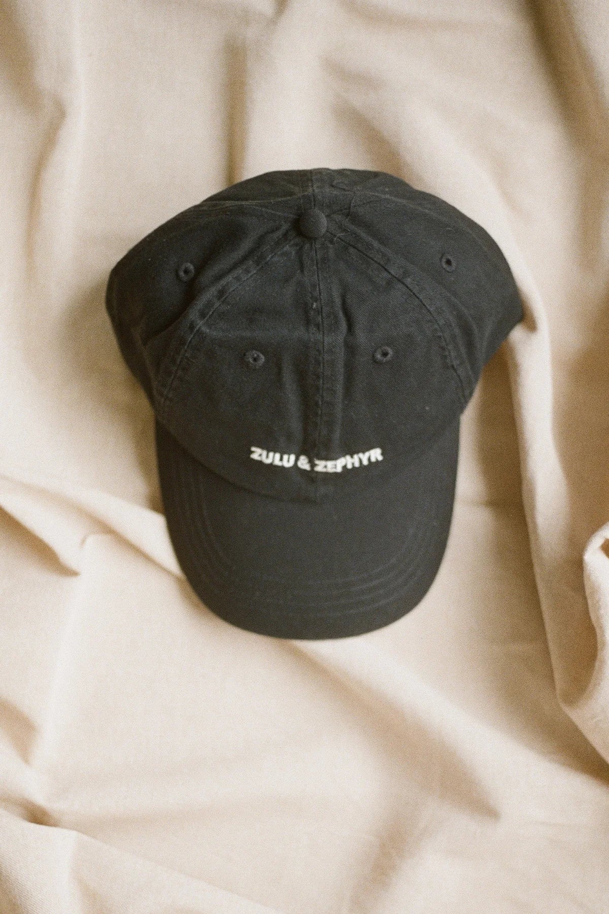 ZULU & ZEPHYR CANVAS CAP | BLACK