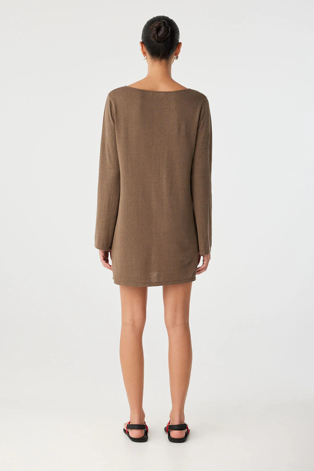 PALOMA REVERSIBLE DRESS - CACAO