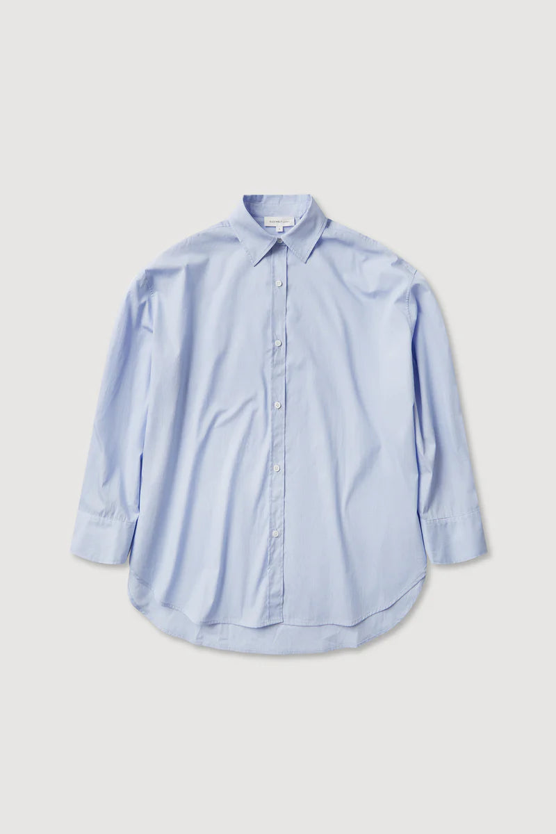 HAVANA STRIPE LONG SLEEVE SHIRT | BLUE/WHITE STRIPE