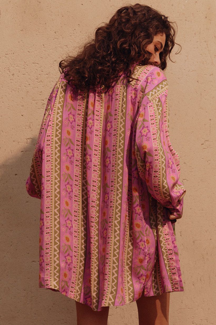 GOLDIE SHIRT | DESERT ROSE
