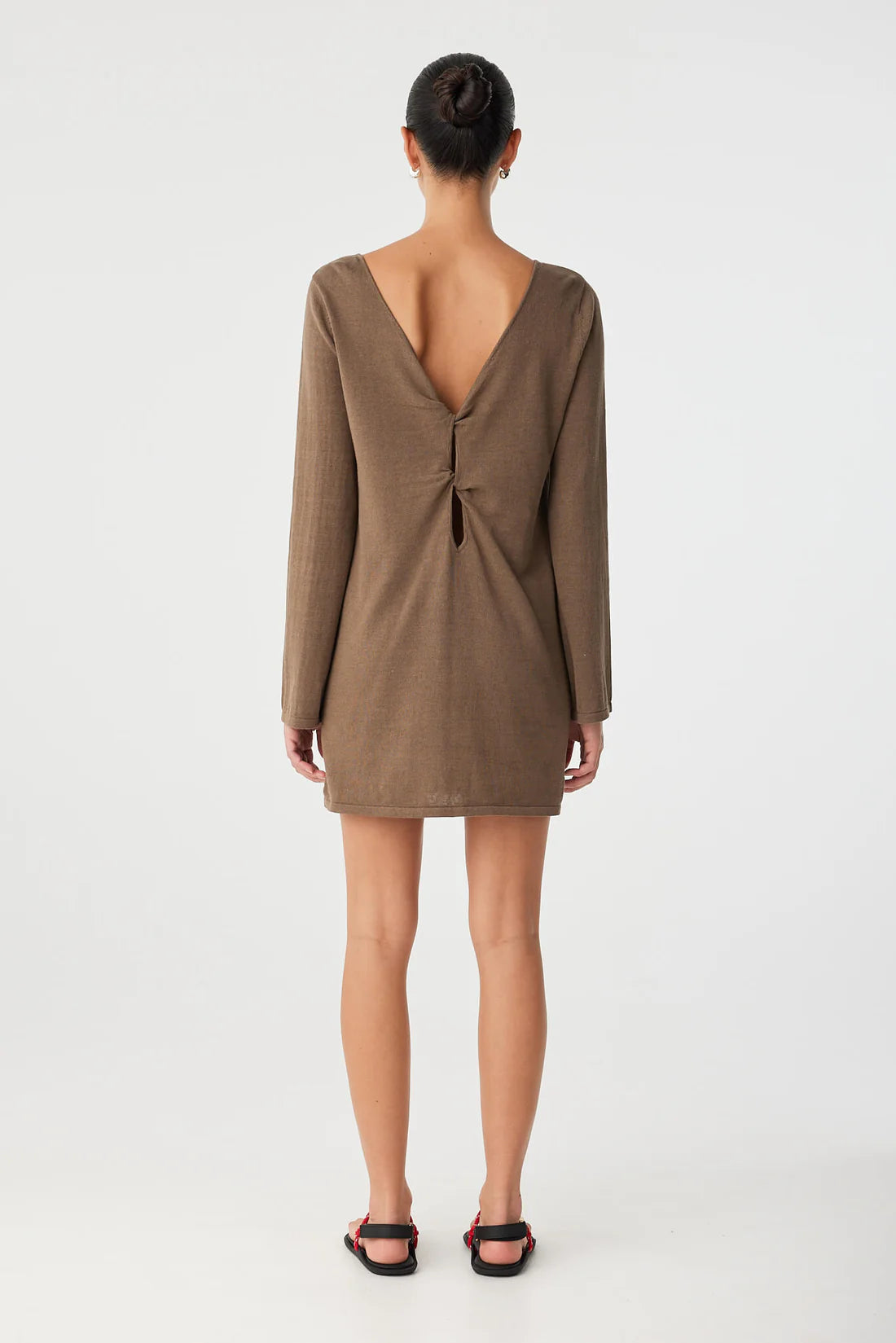 PALOMA REVERSIBLE DRESS - CACAO