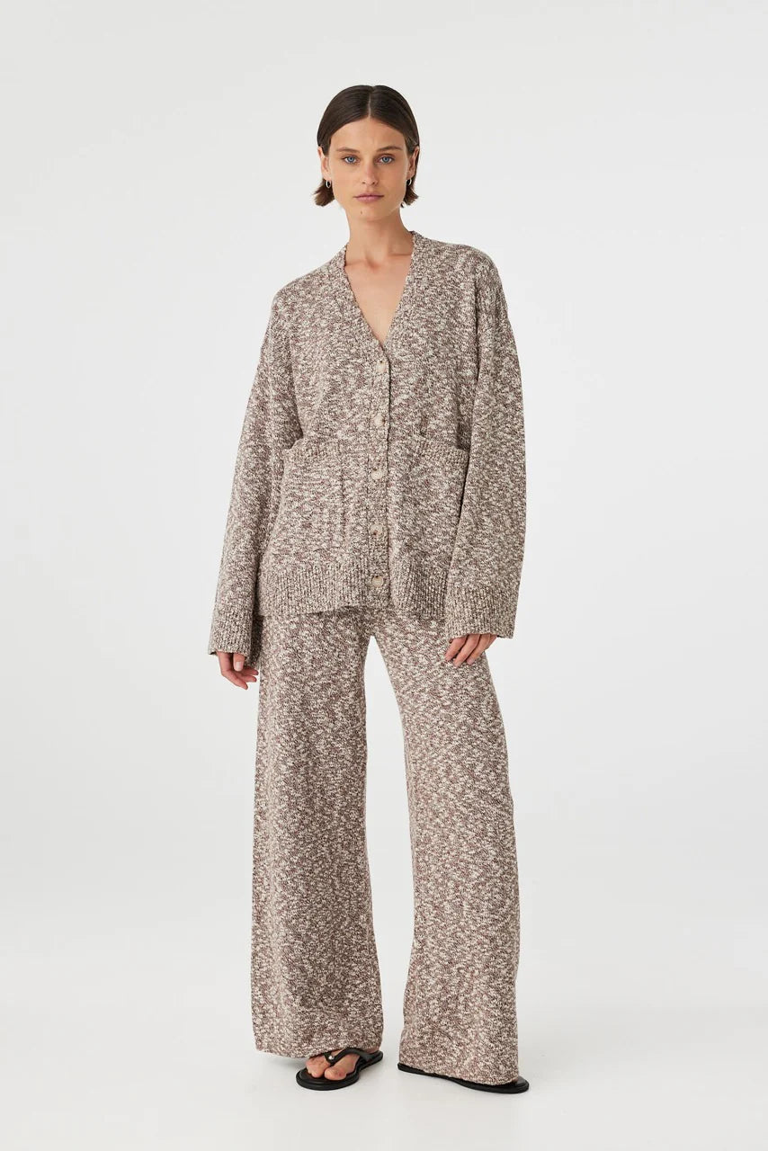 EMMET PANT | CHOCOLATE & CREAM