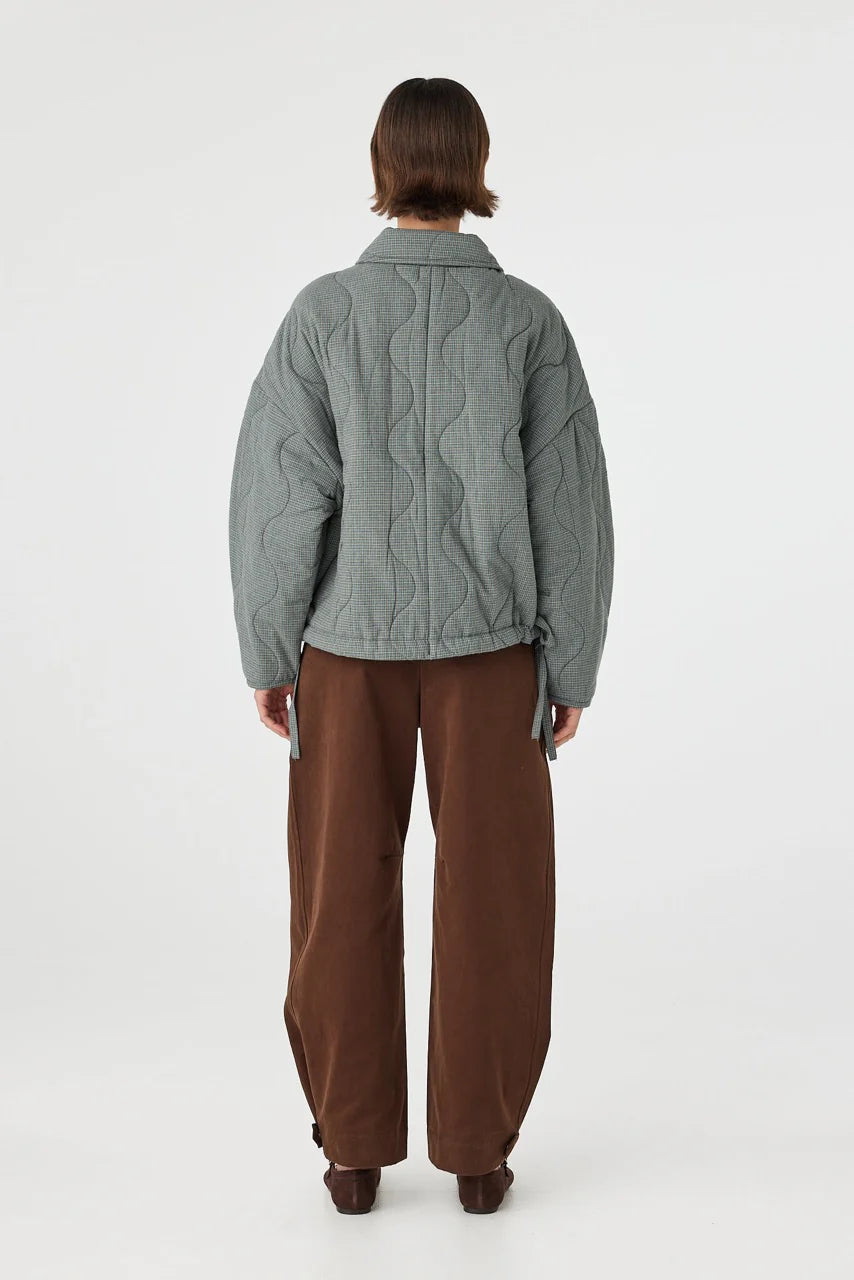 MATTEO JACKET | BLUE CHECK