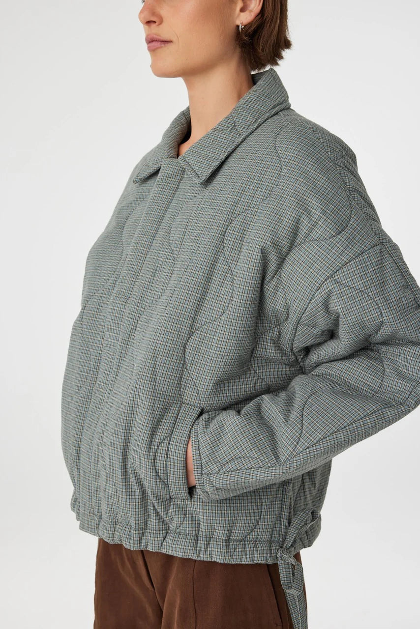 MATTEO JACKET | BLUE CHECK