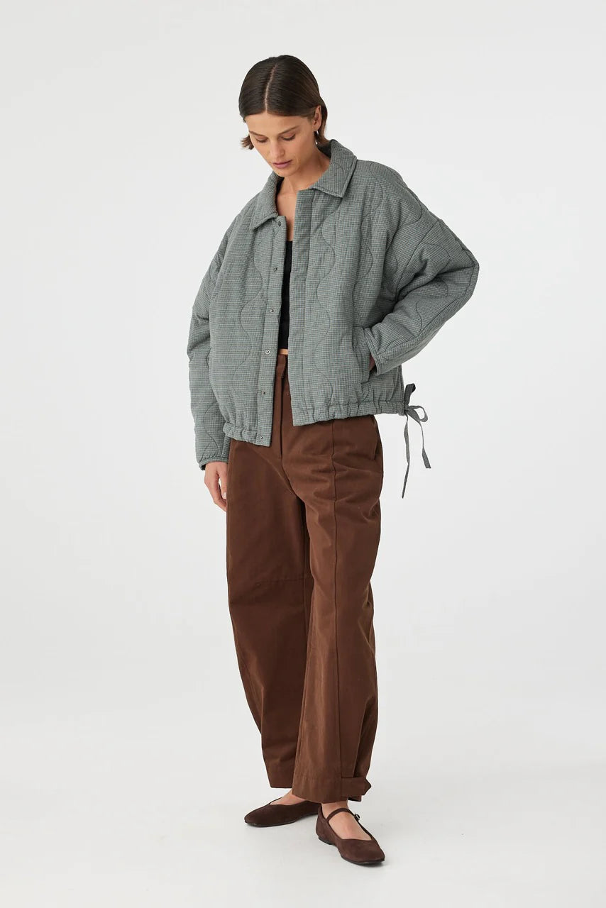 MATTEO JACKET | BLUE CHECK