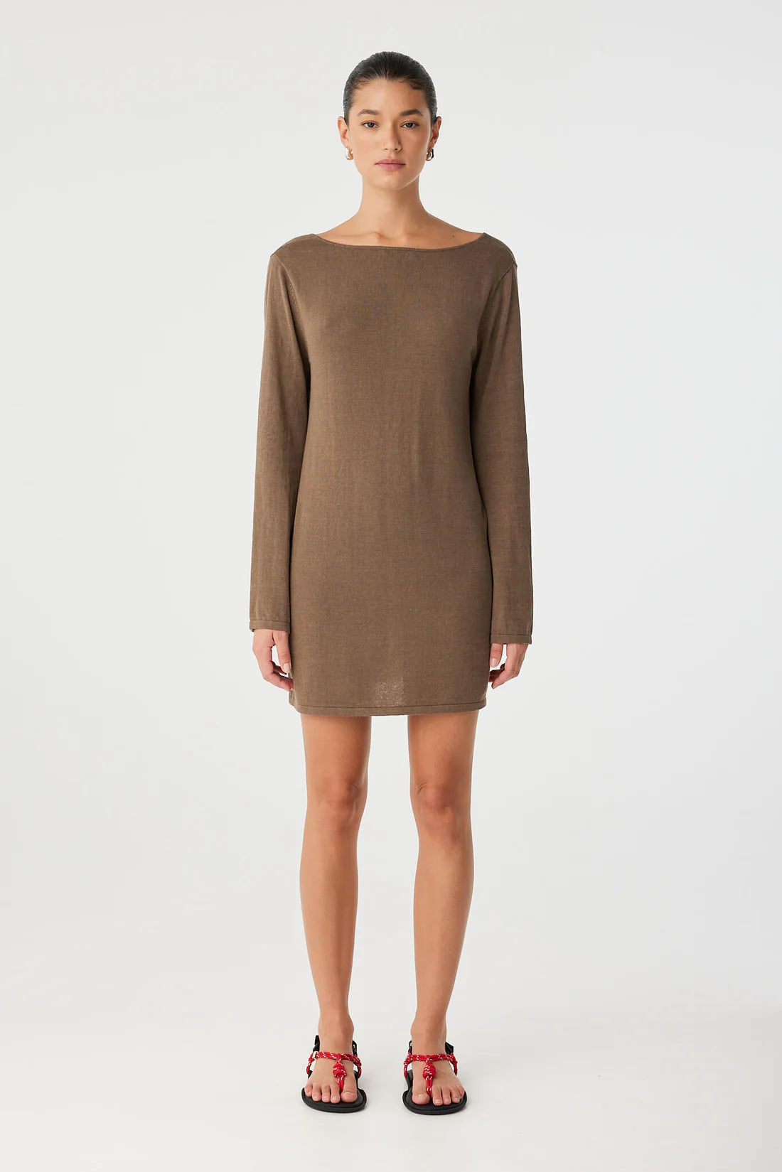PALOMA REVERSIBLE DRESS - CACAO
