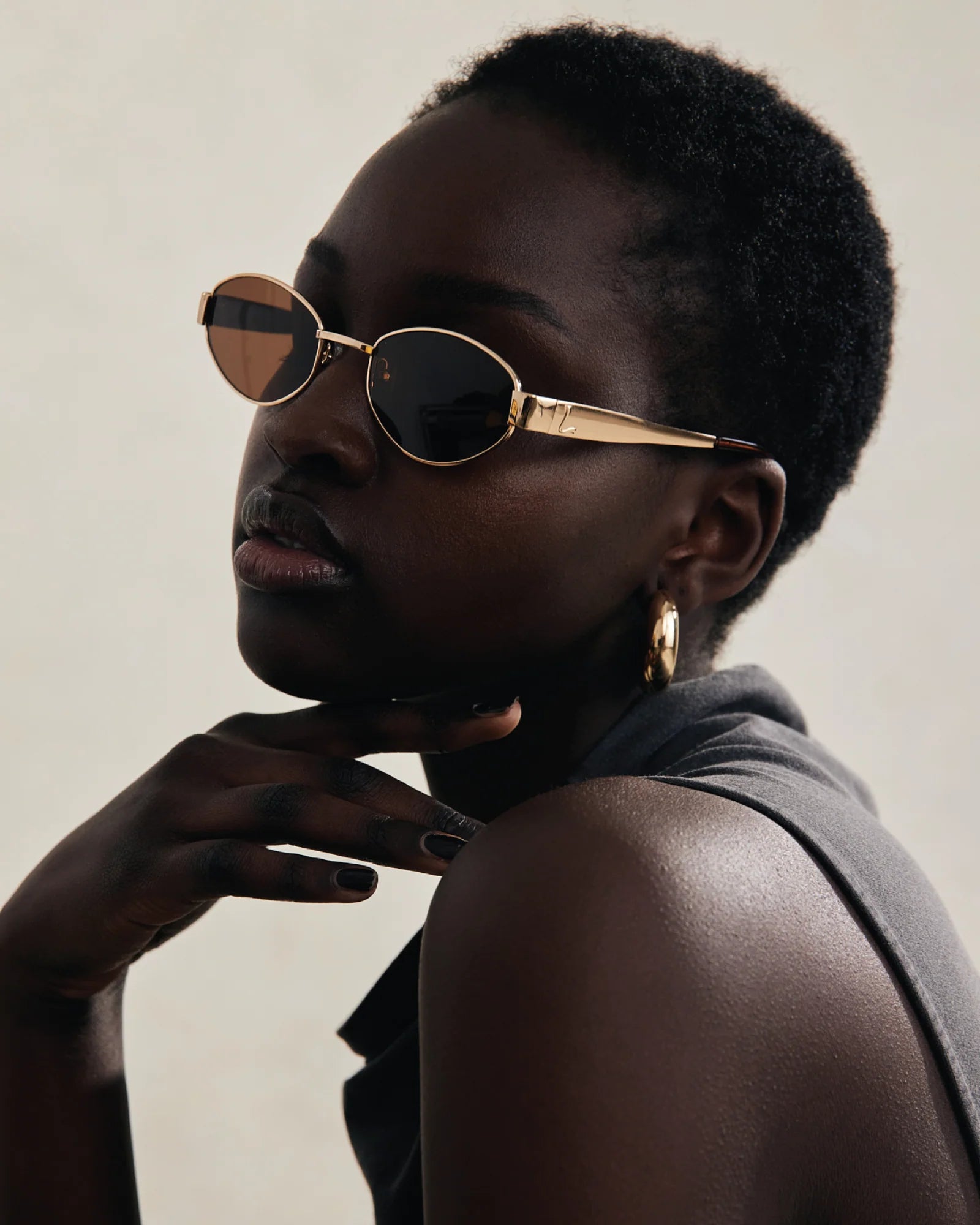 THE BOSTON SUNGLASSES | GOLD