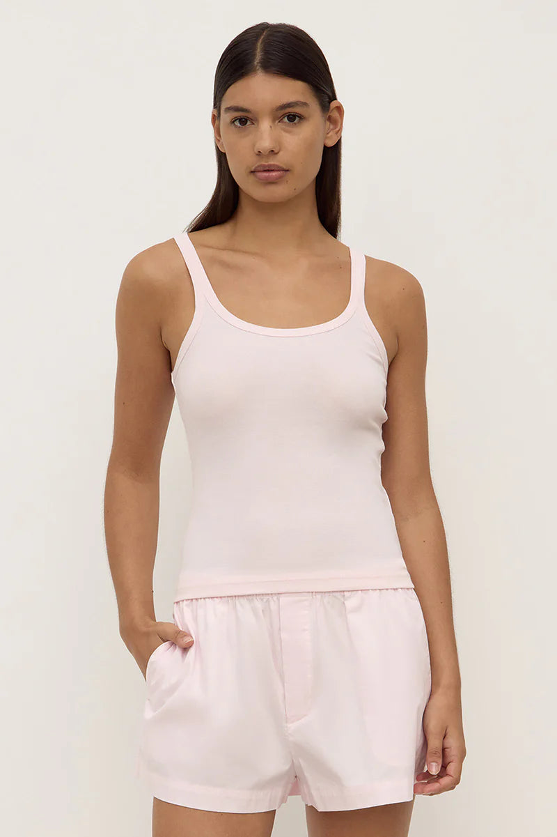 CHARLIE RIB TANK | BLOSSOM