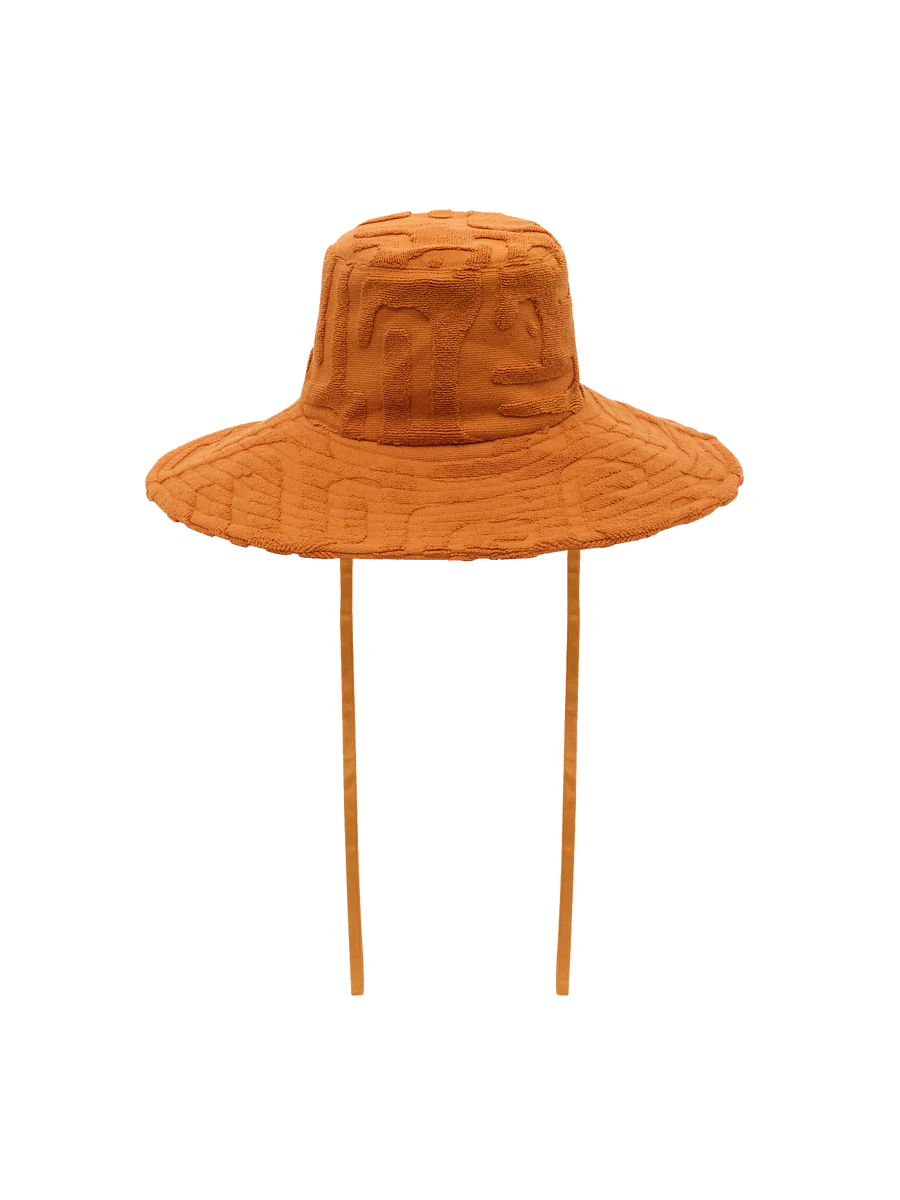 TOWELLING SUN HAT | KIN CLAY