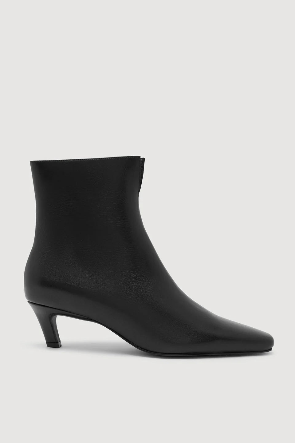 CHARLOTTE HEELED BOOT | BLACK