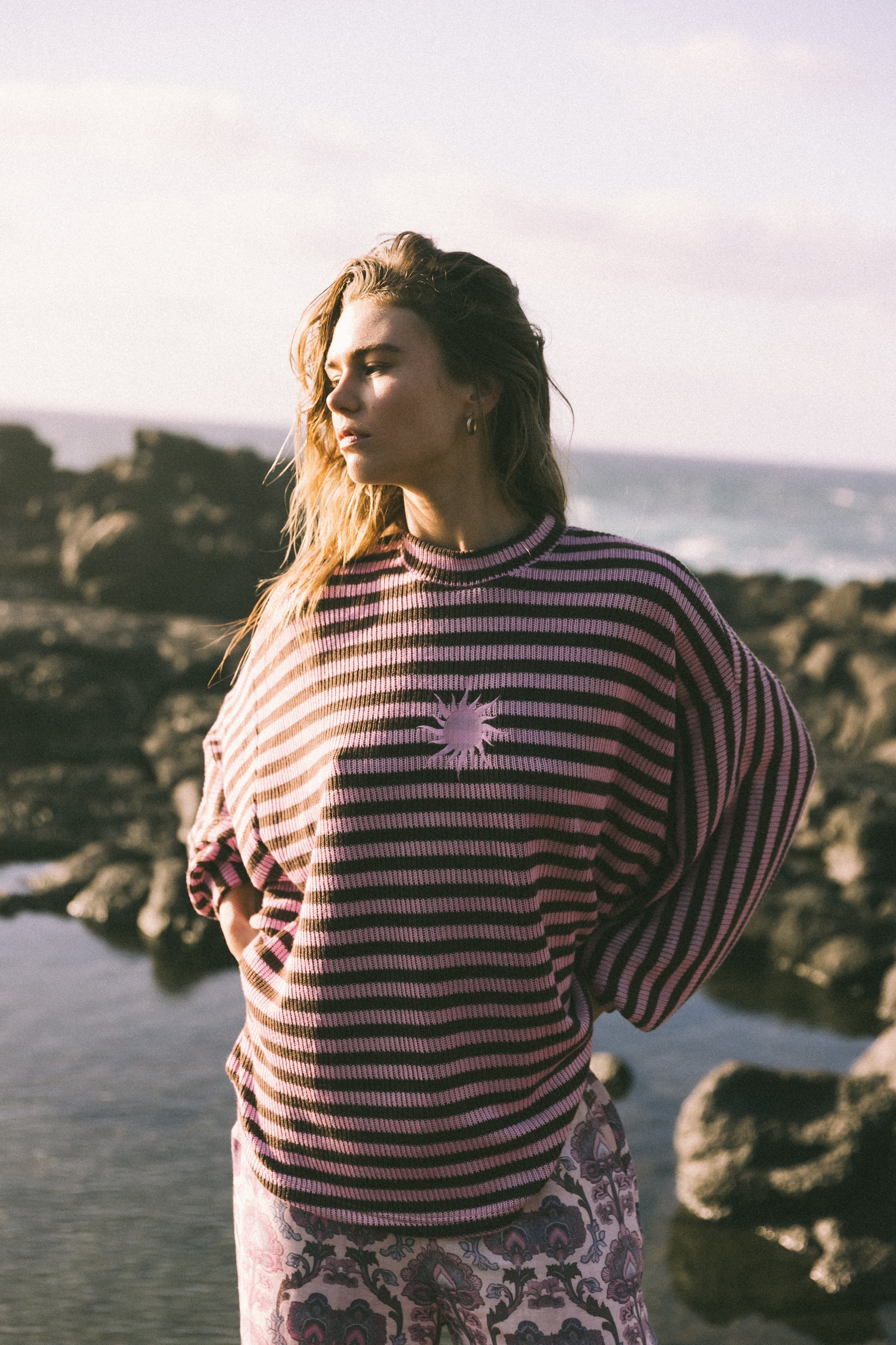 CANTO STRIPED KNIT JUMPER