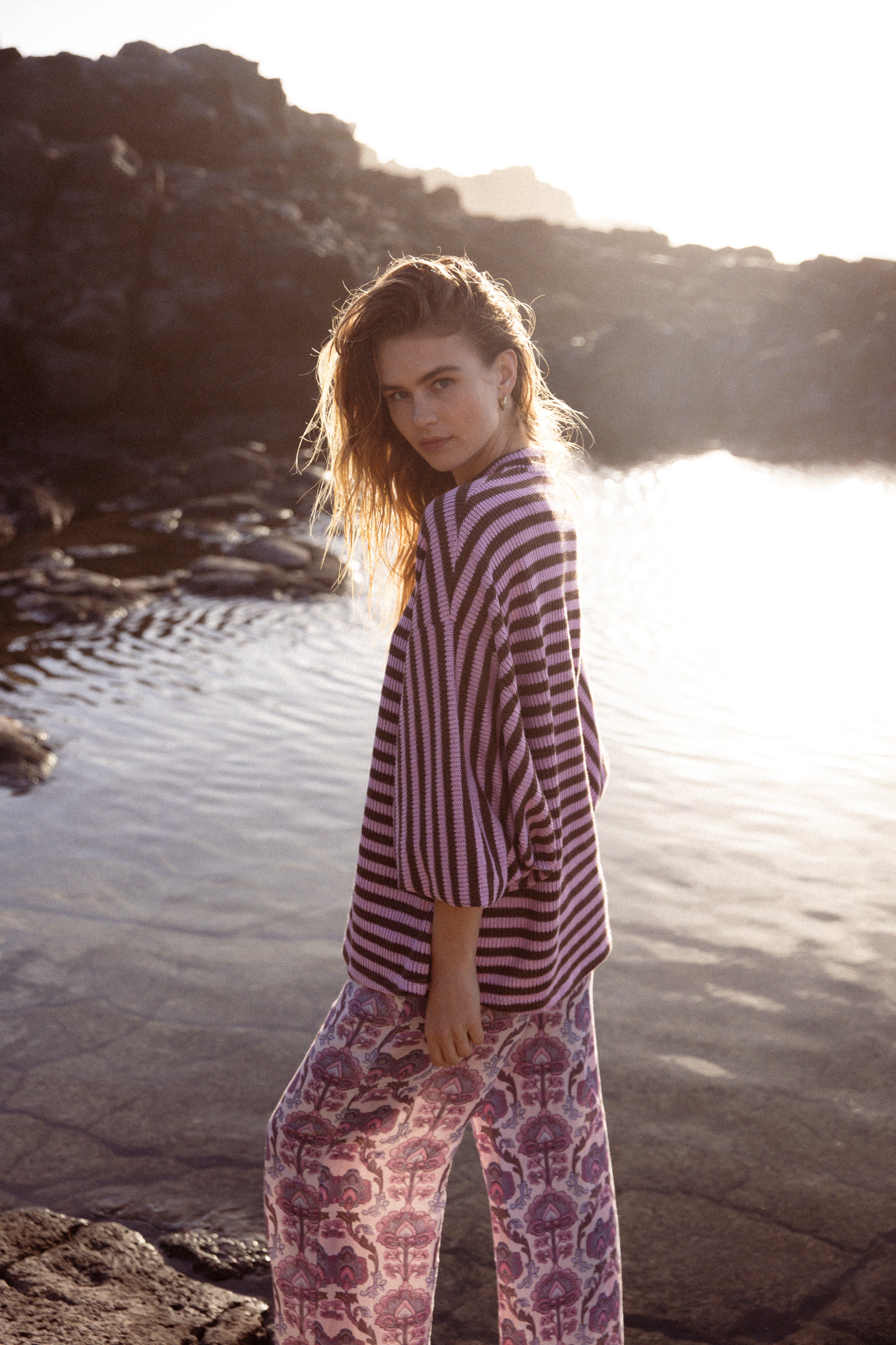 CANTO STRIPED KNIT JUMPER