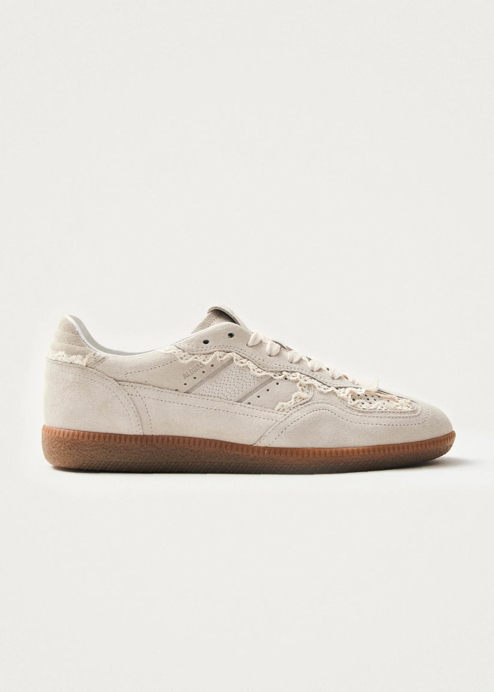 TB.490 CROCHET CREAM LEATHER SNEAKERS