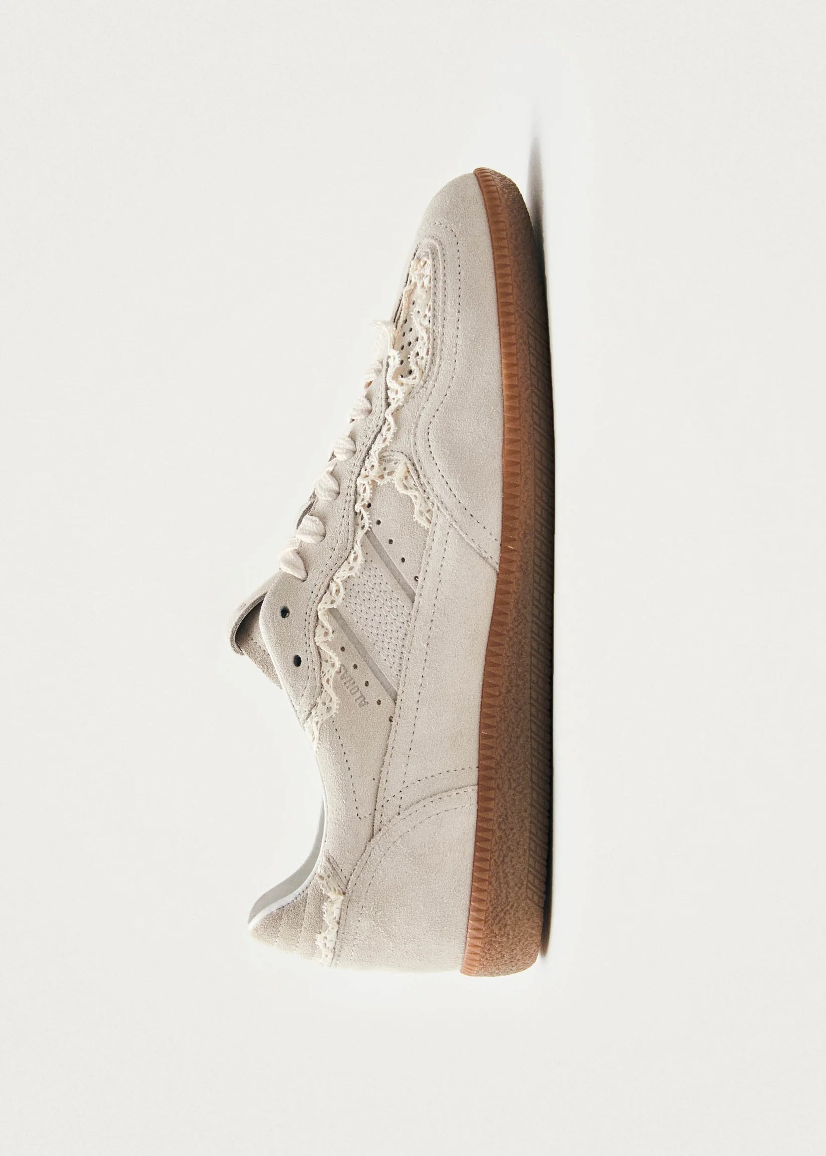 TB.490 CROCHET CREAM LEATHER SNEAKERS