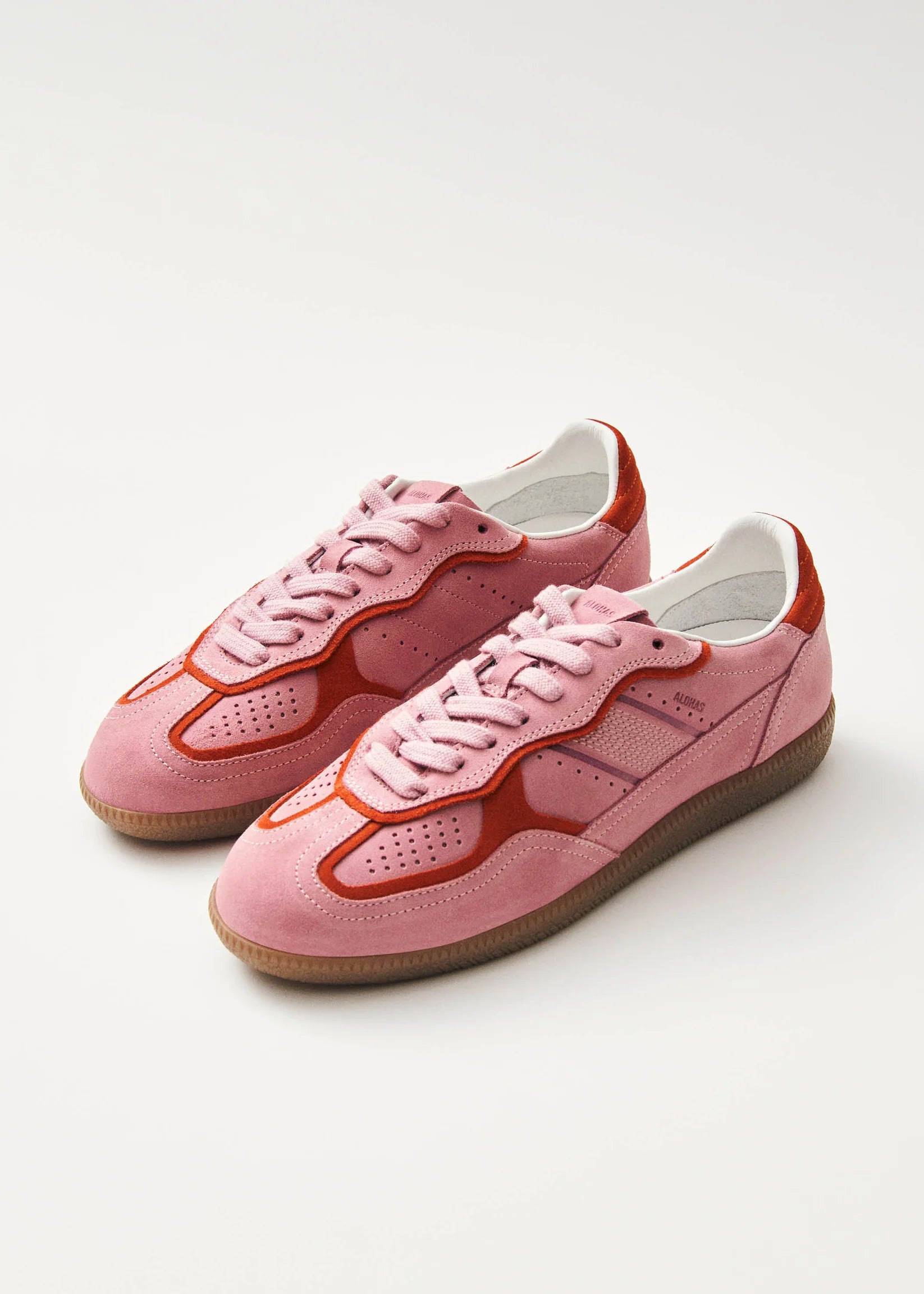 TB.490 RIFE SEA PINK LEATHER SNEAKERS
