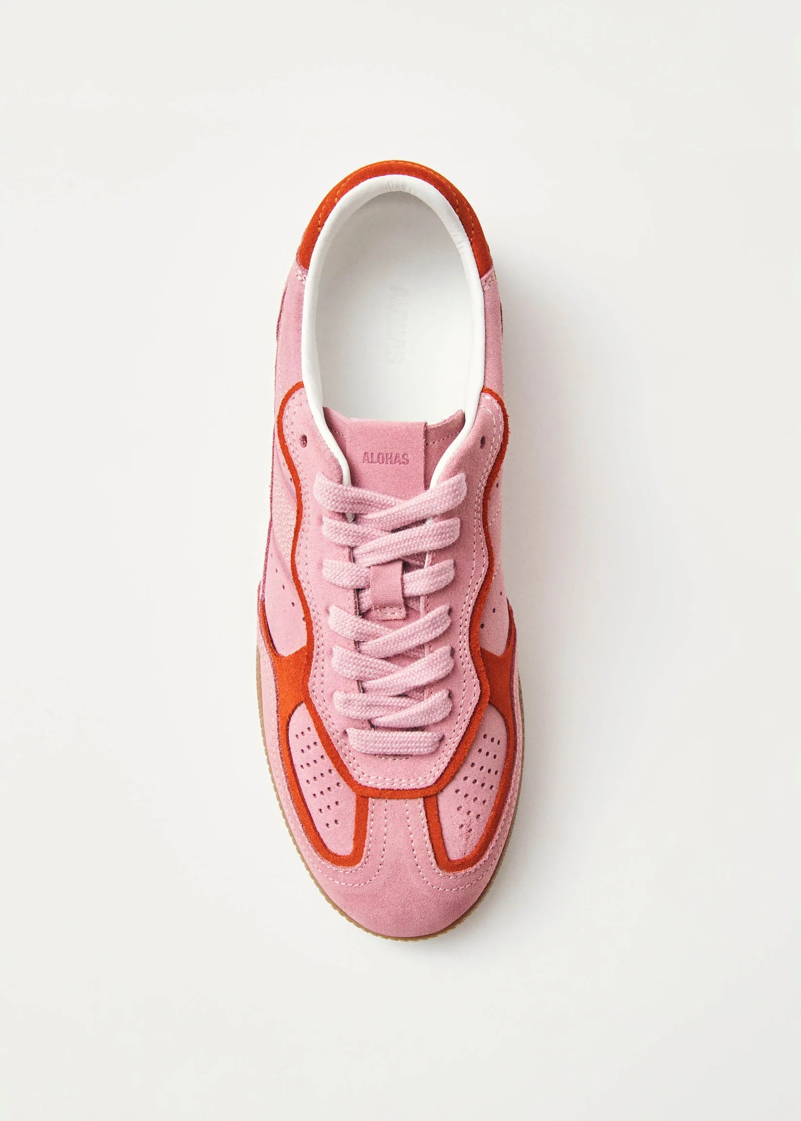 TB.490 RIFE SEA PINK LEATHER SNEAKERS