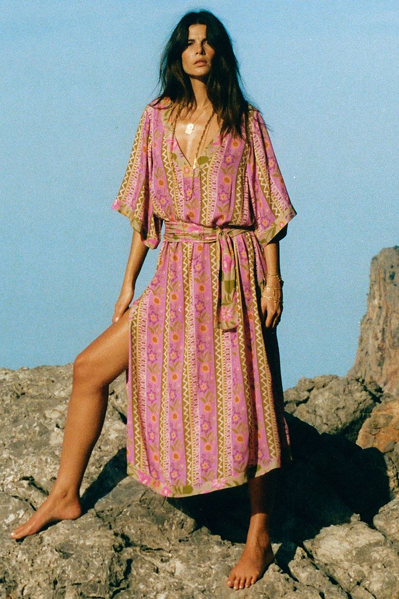 GOLDIE GOWN | DESERT ROSE