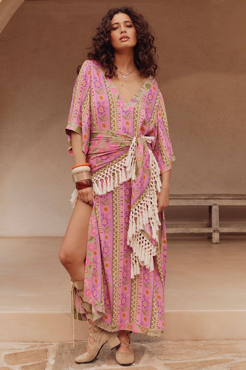 GOLDIE GOWN | DESERT ROSE