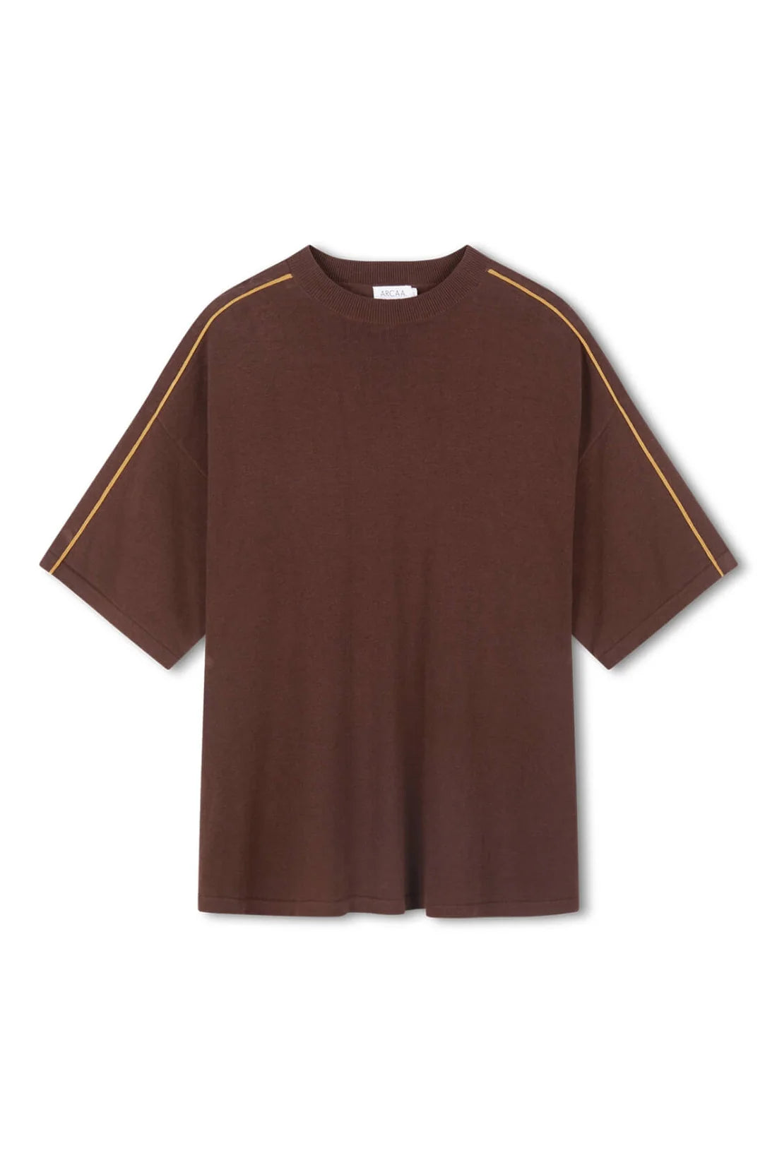 PIPPA OVERSIZED TEE - ESPRESSO
