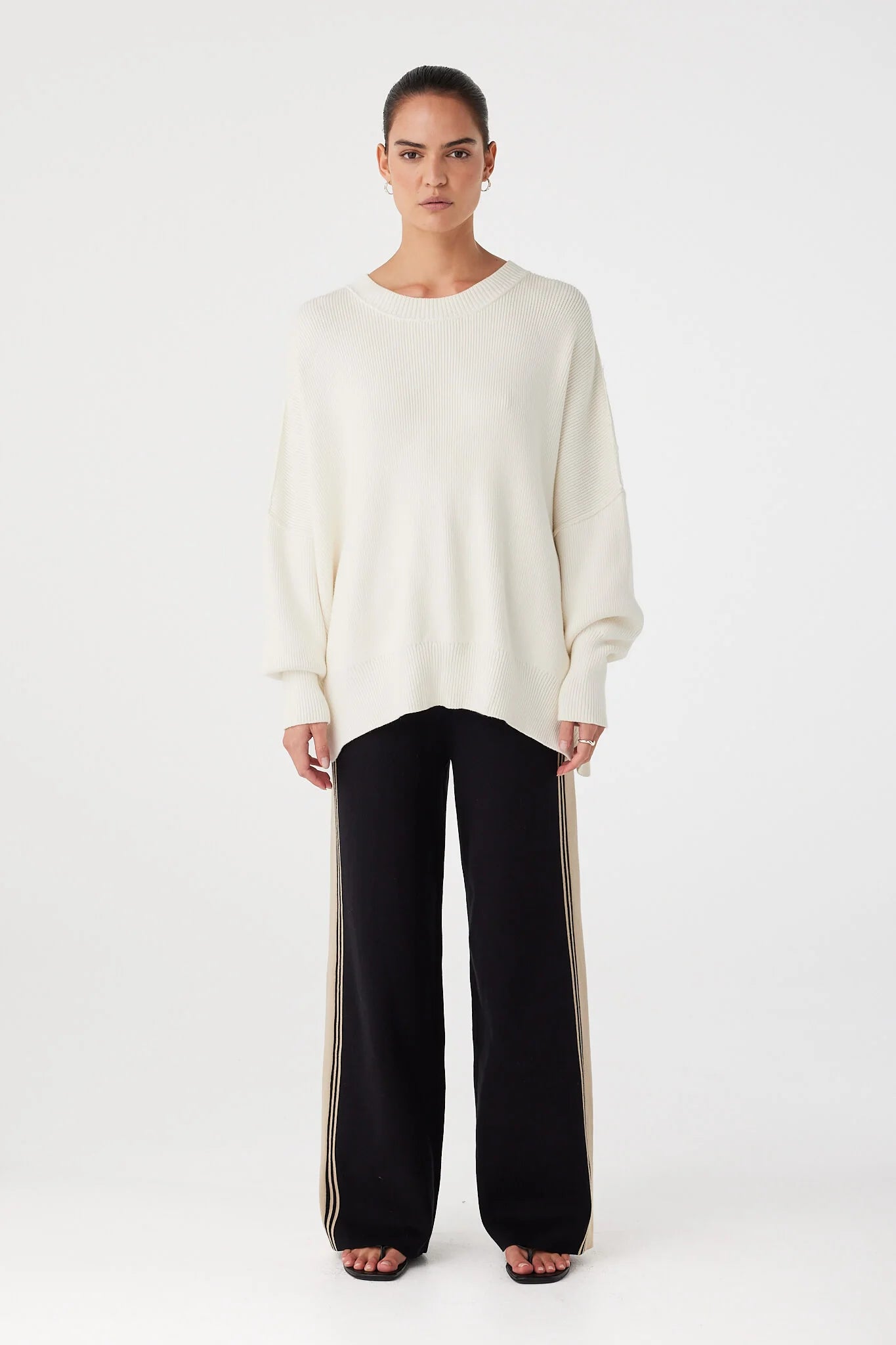 HARPER KNIT SWEATER | CREAM