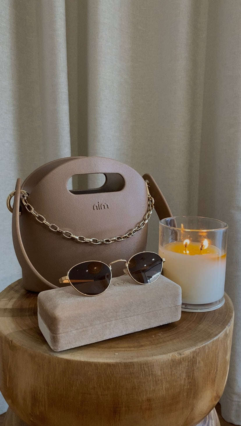 LIGHT GOLD BAG CHAIN