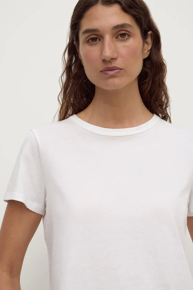 INDI SHORT SLEEVE TEE | WHITE