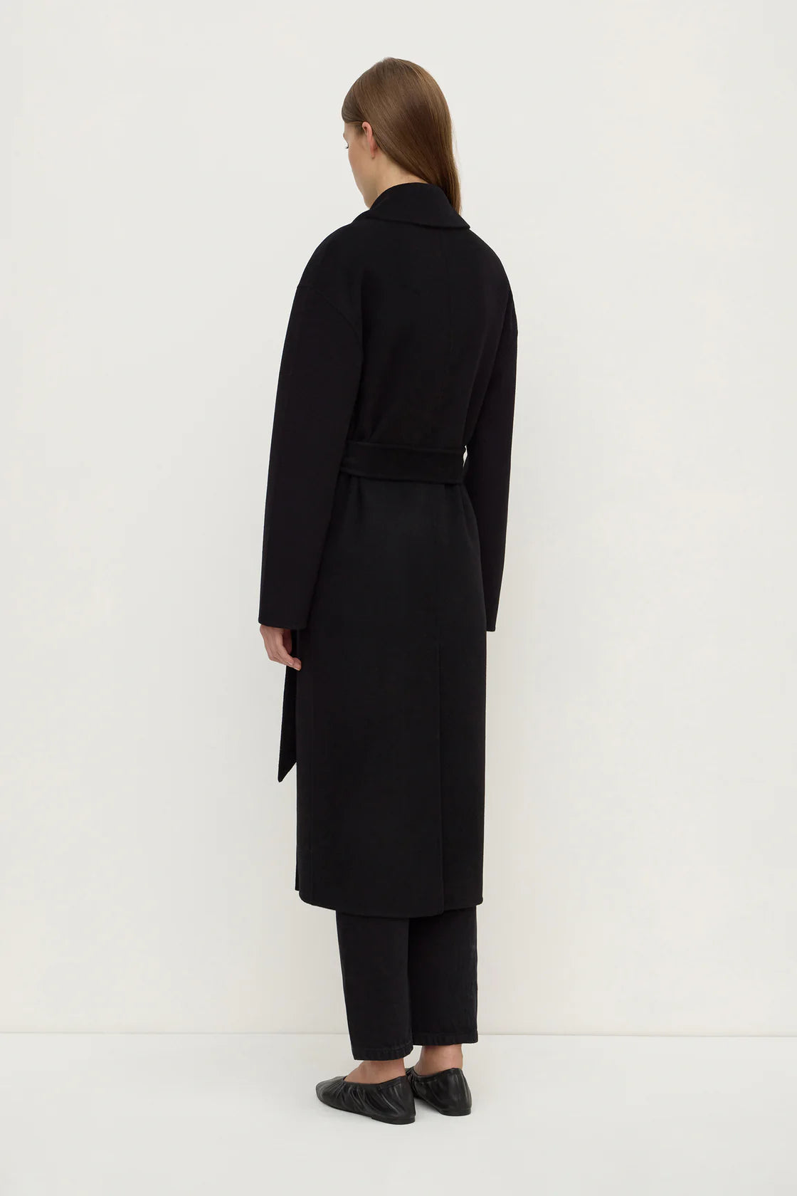 IVY WOOL COAT | BLACK