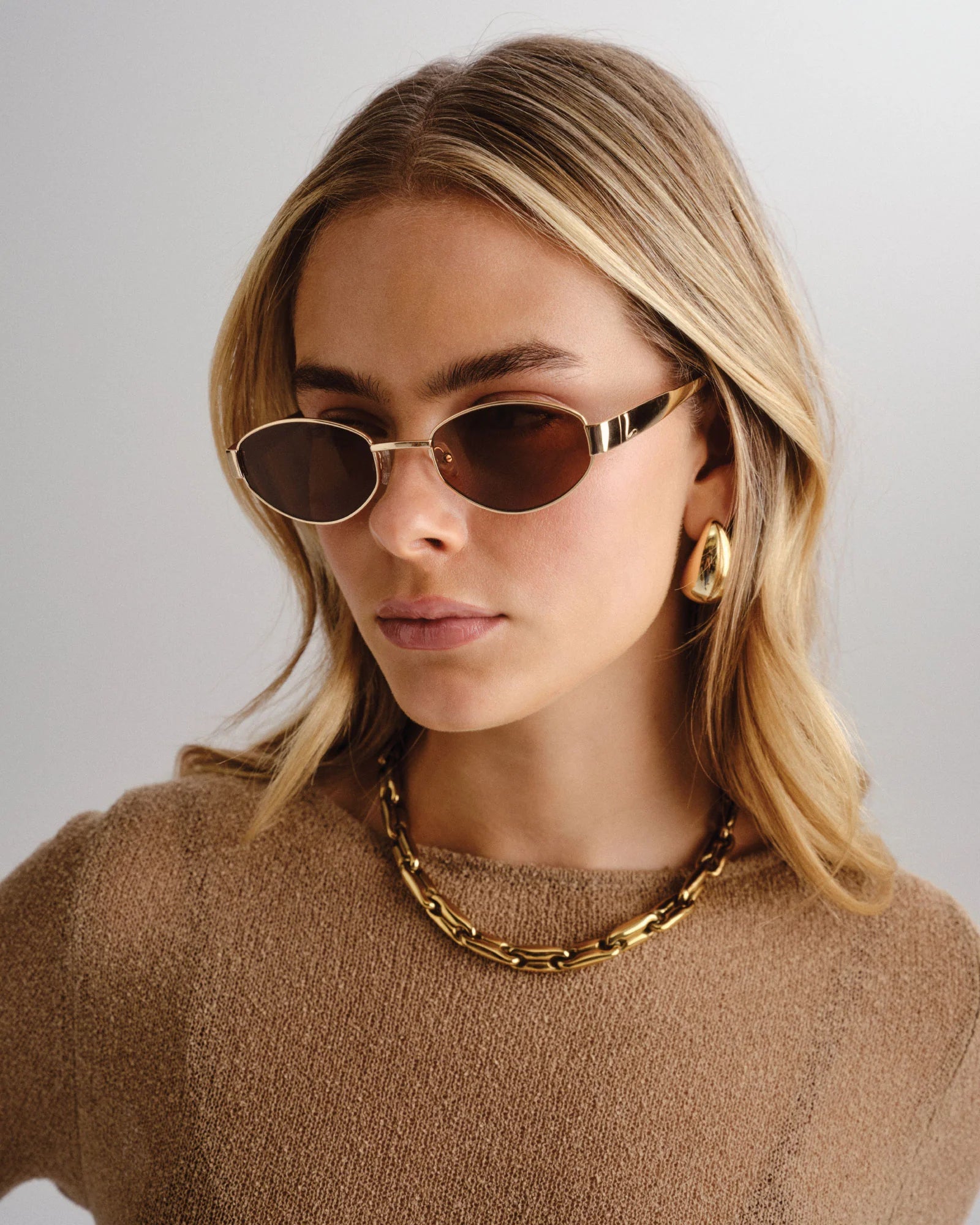 THE BOSTON SUNGLASSES | GOLD