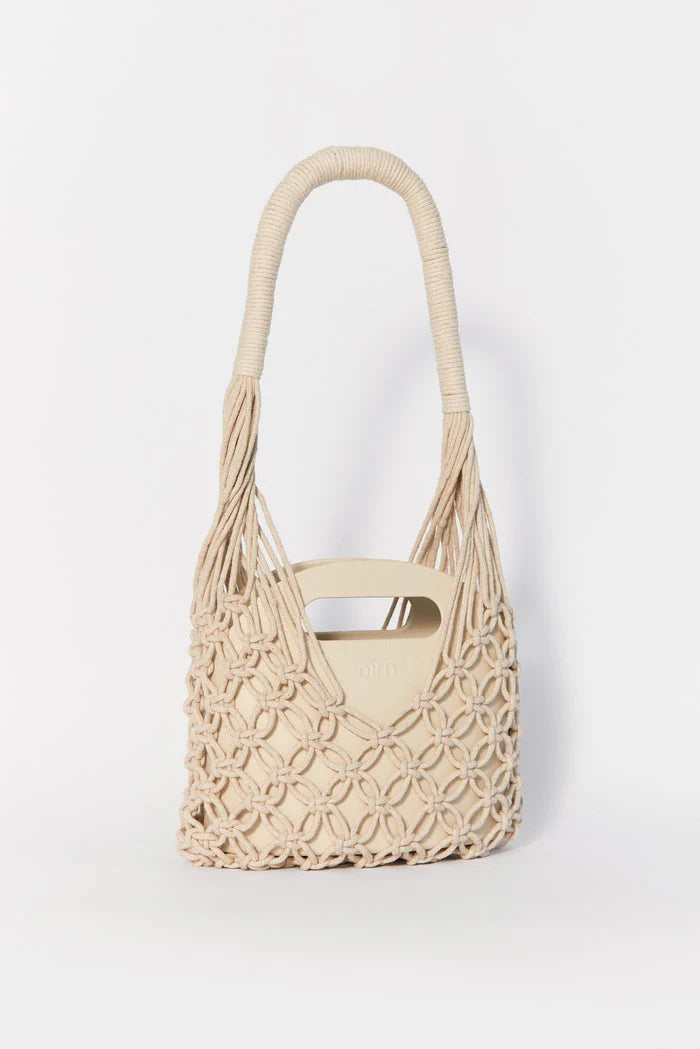 SMALL MACRAME SHOPPER