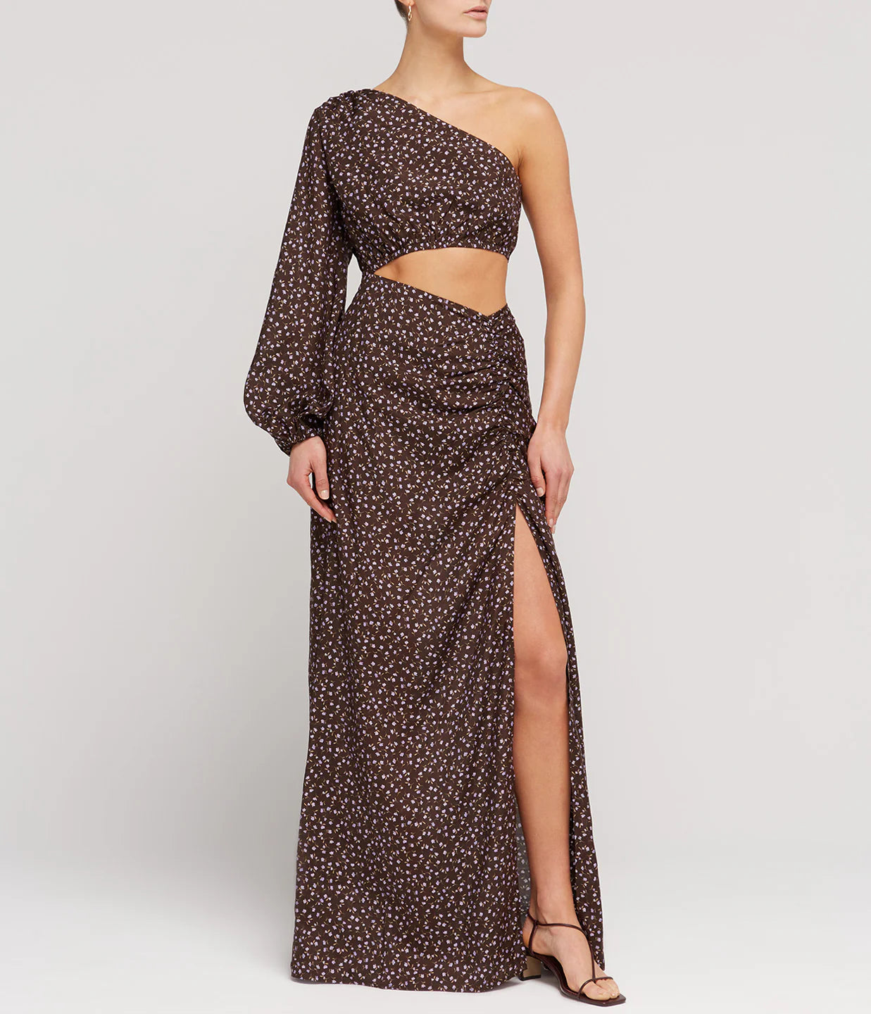 EVERLASTING ASYMMETRIC MAXI DRESS