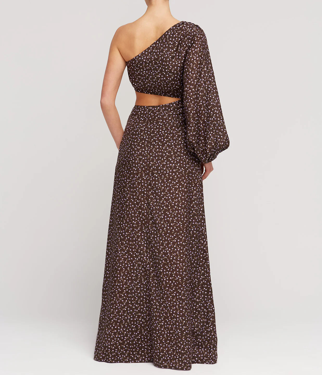 EVERLASTING ASYMMETRIC MAXI DRESS