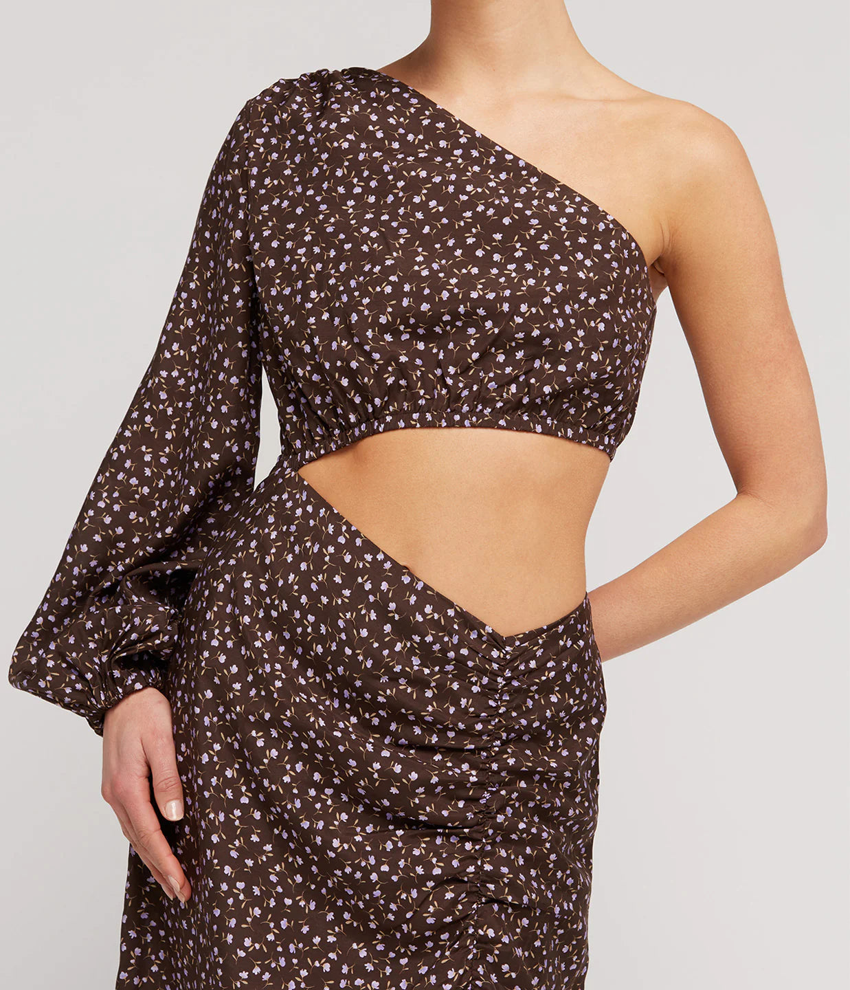 EVERLASTING ASYMMETRIC MAXI DRESS