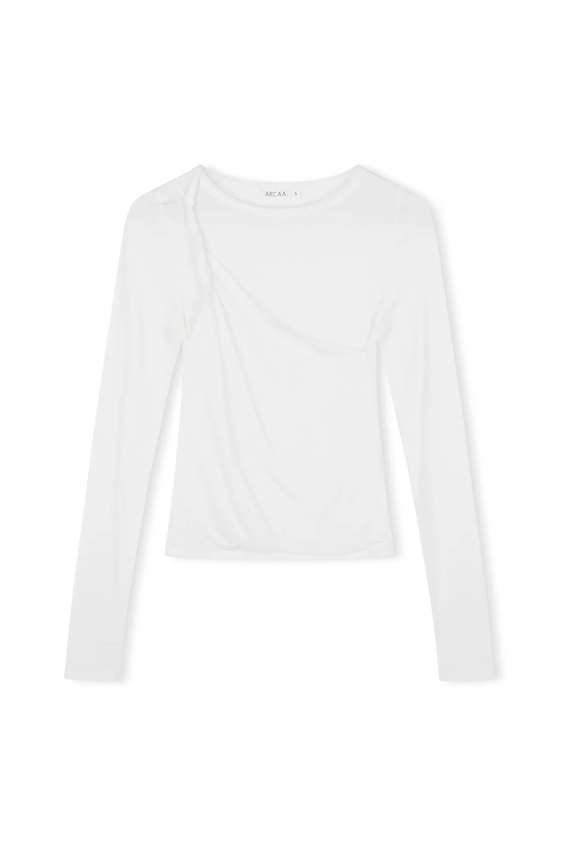 MABEL LS TWIST TOP | CREAM