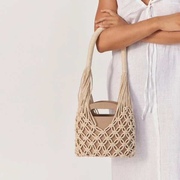 SMALL MACRAME SHOPPER