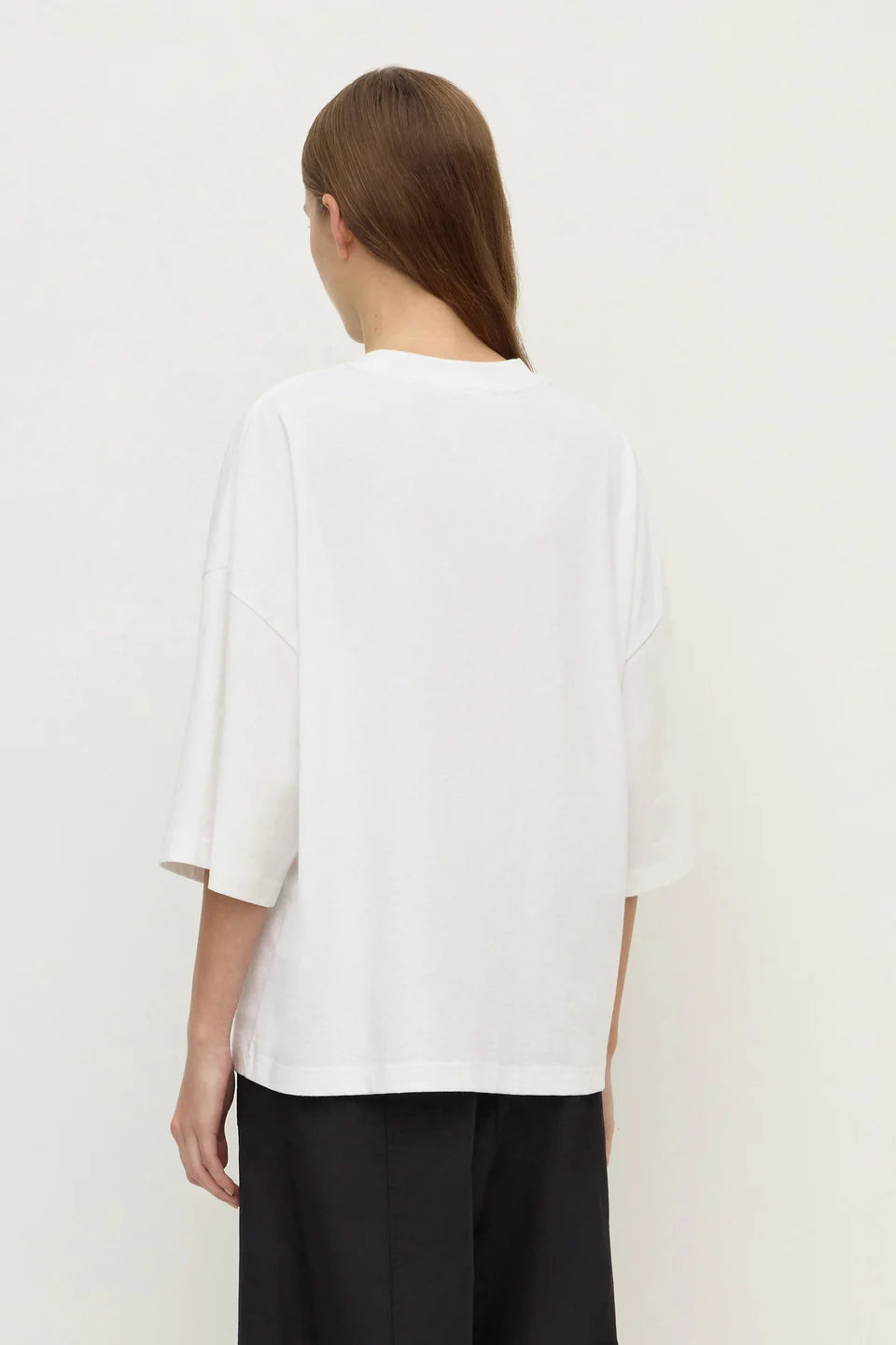 MAX COTTON OVERSIZED TEE | WHITE